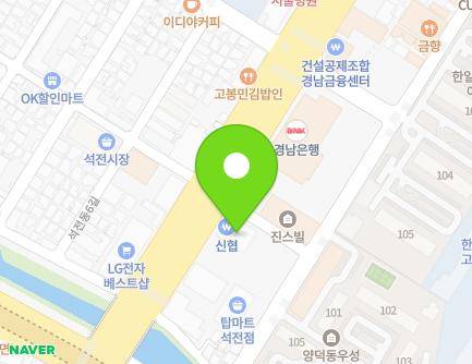 632 3·15-daero, Masanhoewon-gu, Changwon-si, Gyeongsangnam-do, Republic of Korea Map