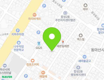 43-10 Hapseongnam 7-gil, Masanhoewon-gu, Changwon-si, Gyeongsangnam-do, Republic of Korea Map
