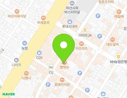 126 Hapseongyet-gil, Masanhoewon-gu, Changwon-si, Gyeongsangnam-do, Republic of Korea Map
