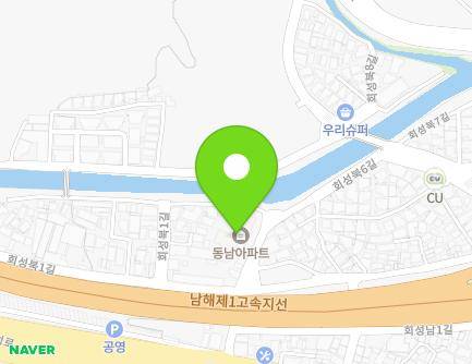 50-1 Hoeseongbuk 1-gil, Masanhoewon-gu, Changwon-si, Gyeongsangnam-do, Republic of Korea Map