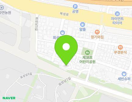 36-11 Hoeseongnam 7-gil, Masanhoewon-gu, Changwon-si, Gyeongsangnam-do, Republic of Korea Map