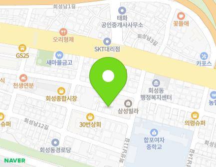 37 Hoeseongnam 13-gil, Masanhoewon-gu, Changwon-si, Gyeongsangnam-do, Republic of Korea Map