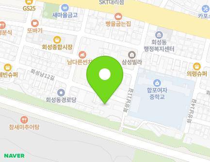 88 Hoeseongnam 12-gil, Masanhoewon-gu, Changwon-si, Gyeongsangnam-do, Republic of Korea Map