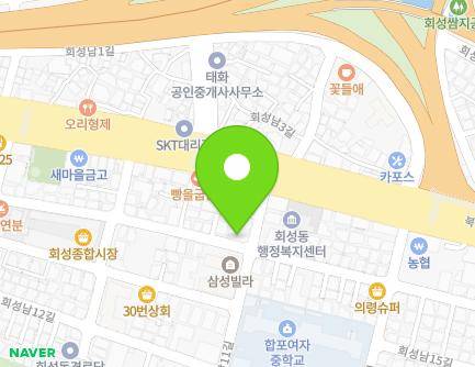 95 Hoeseongsijang 2-gil, Masanhoewon-gu, Changwon-si, Gyeongsangnam-do, Republic of Korea Map