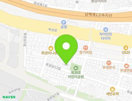 15 Hoeseongnam 12-gil, Masanhoewon-gu, Changwon-si, Gyeongsangnam-do, Republic of Korea Map