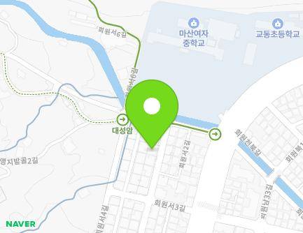13-2 Hoewonseo 2-gil, Masanhoewon-gu, Changwon-si, Gyeongsangnam-do, Republic of Korea Map