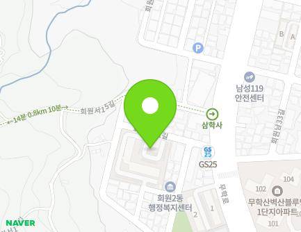 21 Hoewonseo 11-gil, Masanhoewon-gu, Changwon-si, Gyeongsangnam-do, Republic of Korea Map