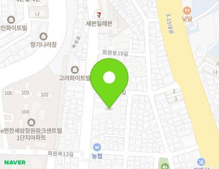 29 Hoewondong 18-gil, Masanhoewon-gu, Changwon-si, Gyeongsangnam-do, Republic of Korea Map