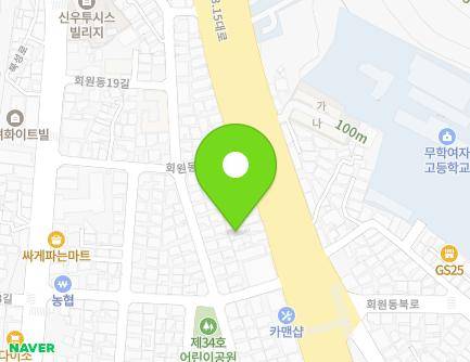 539-3 3·15-daero, Masanhoewon-gu, Changwon-si, Gyeongsangnam-do, Republic of Korea Map