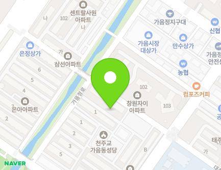 107-34 Gaeumjeong-ro, Seongsan-gu, Changwon-si, Gyeongsangnam-do, Republic of Korea Map
