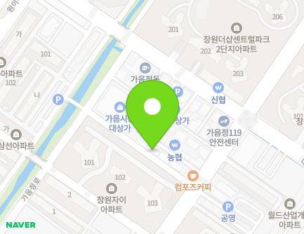 31-15 Daejeong-ro, Seongsan-gu, Changwon-si, Gyeongsangnam-do, Republic of Korea Map
