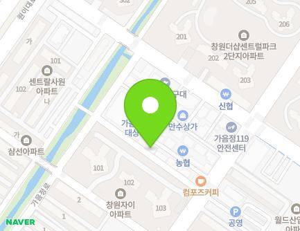 31-17 Daejeong-ro, Seongsan-gu, Changwon-si, Gyeongsangnam-do, Republic of Korea Map