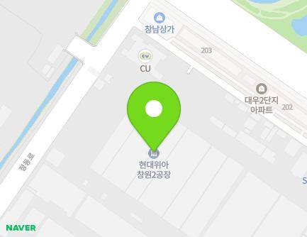 154 Jeongdong-ro, Seongsan-gu, Changwon-si, Gyeongsangnam-do, Republic of Korea Map