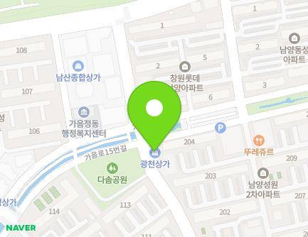 38 Gaeum-ro 15beon-gil, Seongsan-gu, Changwon-si, Gyeongsangnam-do, Republic of Korea Map