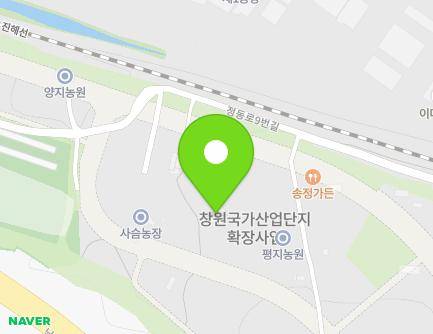 59 Jeongdong-ro 9beon-gil, Seongsan-gu, Changwon-si, Gyeongsangnam-do, Republic of Korea Map