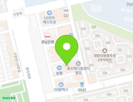 17-12 Gayang-ro 124beon-gil, Seongsan-gu, Changwon-si, Gyeongsangnam-do, Republic of Korea Map
