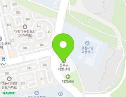 205 Daeam-ro, Seongsan-gu, Changwon-si, Gyeongsangnam-do, Republic of Korea Map