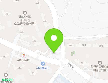 97 Daewon-ro, Seongsan-gu, Changwon-si, Gyeongsangnam-do, Republic of Korea Map