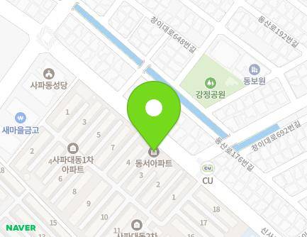 116 Sinsa-ro, Seongsan-gu, Changwon-si, Gyeongsangnam-do, Republic of Korea Map