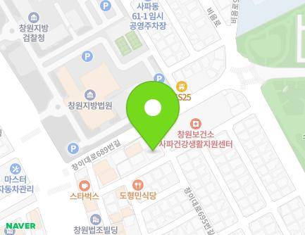 11 Changi-daero 695beon-gil, Seongsan-gu, Changwon-si, Gyeongsangnam-do, Republic of Korea Map