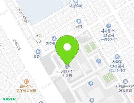 669 Changi-daero, Seongsan-gu, Changwon-si, Gyeongsangnam-do, Republic of Korea Map