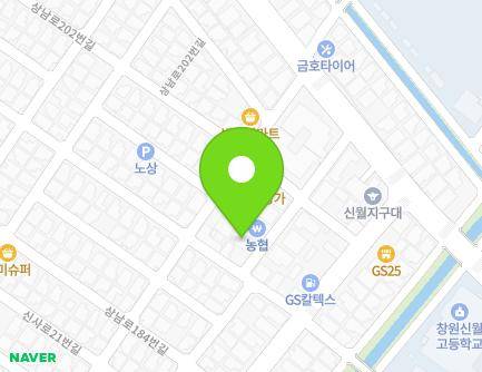 41-3 Sangnam-ro 192beon-gil, Seongsan-gu, Changwon-si, Gyeongsangnam-do, Republic of Korea Map