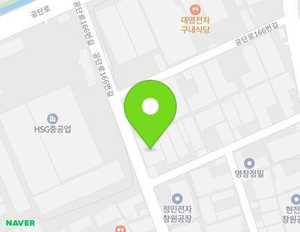 27-7 Gongdan-ro 166beon-gil, Seongsan-gu, Changwon-si, Gyeongsangnam-do, Republic of Korea Map