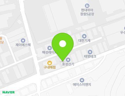 61-16 Banwol-ro, Seongsan-gu, Changwon-si, Gyeongsangnam-do, Republic of Korea Map