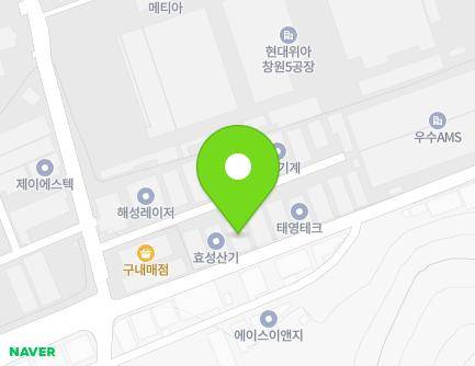61-24 Banwol-ro, Seongsan-gu, Changwon-si, Gyeongsangnam-do, Republic of Korea Map