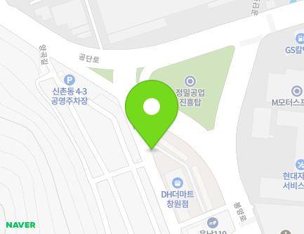 7 Sinchon-ro, Seongsan-gu, Changwon-si, Gyeongsangnam-do, Republic of Korea Map