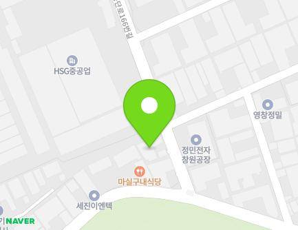 30 Gongdan-ro 166beon-gil, Seongsan-gu, Changwon-si, Gyeongsangnam-do, Republic of Korea Map