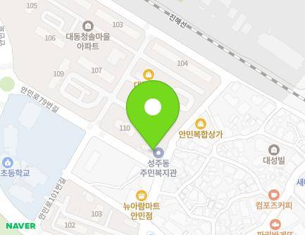 17 Anmin-ro 117beon-gil, Seongsan-gu, Changwon-si, Gyeongsangnam-do, Republic of Korea Map