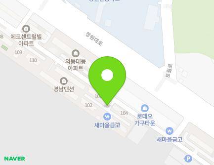 58 Changwon-daero 780beon-gil, Seongsan-gu, Changwon-si, Gyeongsangnam-do, Republic of Korea Map