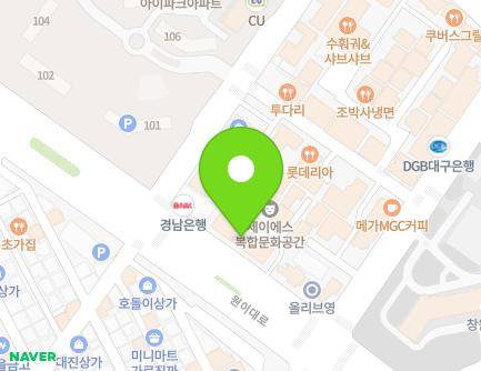 587 Woni-daero, Seongsan-gu, Changwon-si, Gyeongsangnam-do, Republic of Korea Map