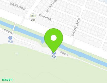 342 Changwoncheon-ro, Seongsan-gu, Changwon-si, Gyeongsangnam-do, Republic of Korea Map