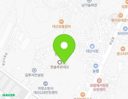19 Gasul-gil 1beon-gil, Daesan-myeon, Uichang-gu, Changwon-si, Gyeongsangnam-do, Republic of Korea Map