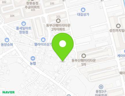 11-1 Jayeo-ro 93beon-gil, Dong-eup, Uichang-gu, Changwon-si, Gyeongsangnam-do, Republic of Korea