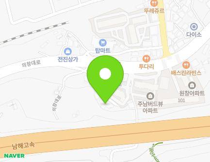840-10 Uichang-daero, Dong-eup, Uichang-gu, Changwon-si, Gyeongsangnam-do, Republic of Korea Map
