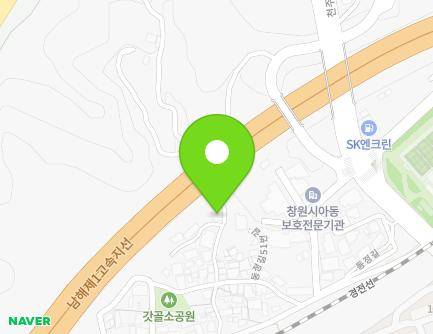 13-2 Dongjeong-gil 43beon-gil, Uichang-gu, Changwon-si, Gyeongsangnam-do, Republic of Korea Map