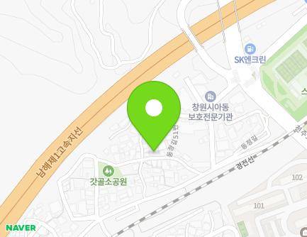 8-3 Dongjeong-gil 43beon-gil, Uichang-gu, Changwon-si, Gyeongsangnam-do, Republic of Korea Map