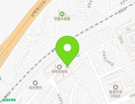 14 Seosang-ro 11beon-gil, Uichang-gu, Changwon-si, Gyeongsangnam-do, Republic of Korea Map