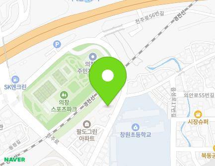 13 Cheonju-ro 36beon-gil, Uichang-gu, Changwon-si, Gyeongsangnam-do, Republic of Korea Map