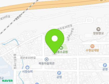 24-1 Uian-ro 55beon-gil, Uichang-gu, Changwon-si, Gyeongsangnam-do, Republic of Korea Map