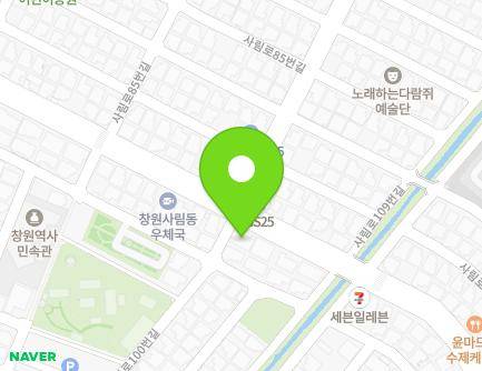 100 Sarim-ro, Uichang-gu, Changwon-si, Gyeongsangnam-do, Republic of Korea Map