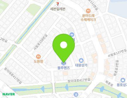 16-7 Sarim-ro 158beon-gil, Uichang-gu, Changwon-si, Gyeongsangnam-do, Republic of Korea Map