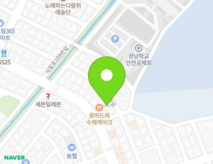 6-24 Sarim-ro 111beon-gil, Uichang-gu, Changwon-si, Gyeongsangnam-do, Republic of Korea Map
