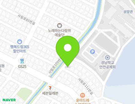 6 Sarim-ro 111beon-gil, Uichang-gu, Changwon-si, Gyeongsangnam-do, Republic of Korea Map