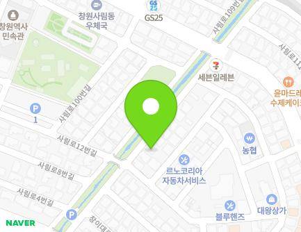 16 Changi-daero 413beon-gil, Uichang-gu, Changwon-si, Gyeongsangnam-do, Republic of Korea Map