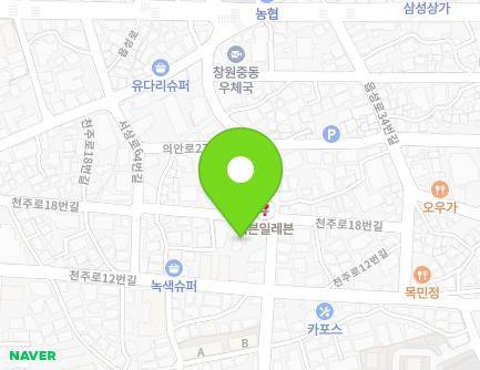 20-5 Cheonju-ro 18beon-gil, Uichang-gu, Changwon-si, Gyeongsangnam-do, Republic of Korea Map