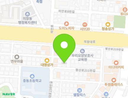 11-1 Pyeongsan-ro 215beon-gil, Uichang-gu, Changwon-si, Gyeongsangnam-do, Republic of Korea Map